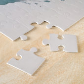 Dubbele blootstelling vrouw art legpuzzel (Zijkant)