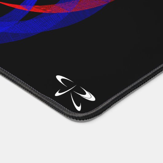 Dubbele Blueberry Kleur Accent Muismat Mat (Hoek)