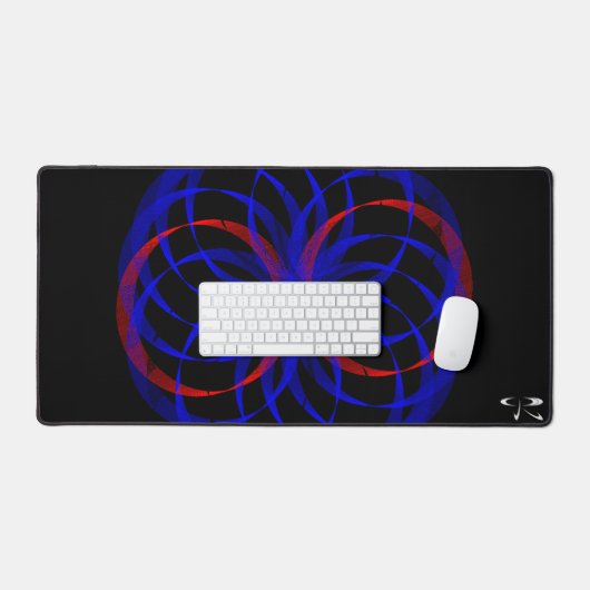 Dubbele Blueberry Kleur Accent Muismat Mat (Keyboard & Muis)