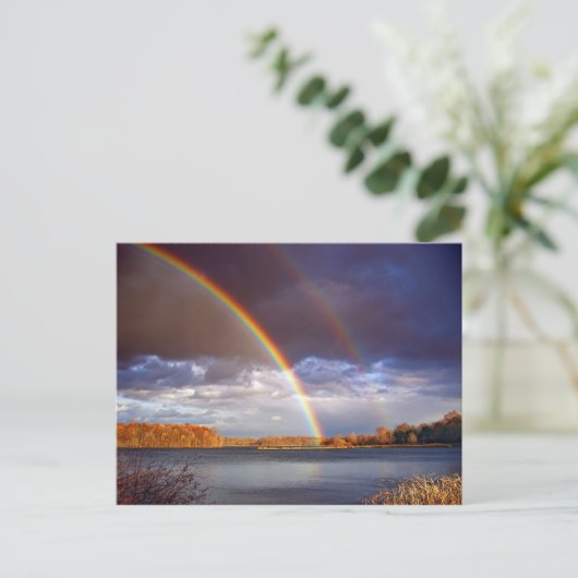 Dubbele Bogen Briefkaart (Staand voorkant)