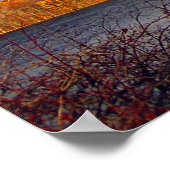 Dubbele bogen over het meer poster (Hoek)