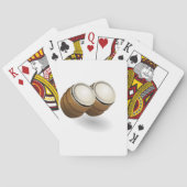 Dubbele bongo's speelkaarten (Achterkant)