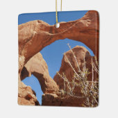 Dubbele boog bij Arches National Park Keramisch Ornament (Links)