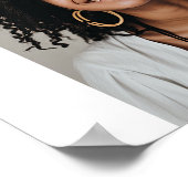 Dubbele boog foto meisje Afstuderen Poster (Hoek)