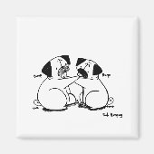 Dubbele boop magneet (Voorkant)