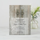 Dubbele branddeuren Land Junior/Senior Prom Kaart (Staand voorkant)