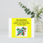 dubbele bridgegrap briefkaart (Staand voorkant)