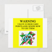 dubbele bridgegrap briefkaart (Voorkant / Achterkant)