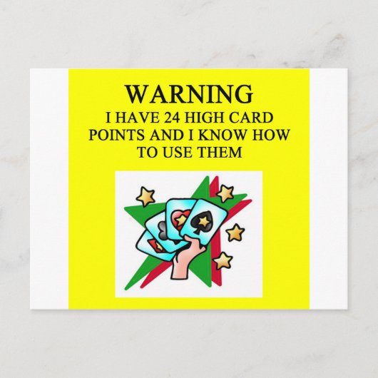 dubbele bridgegrap briefkaart (Voorkant)