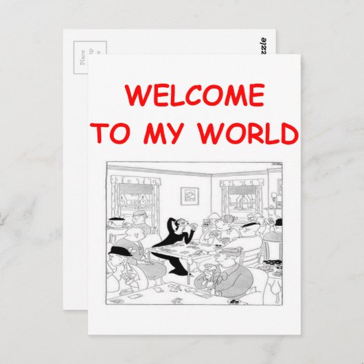 dubbele brug briefkaart (Voorkant / Achterkant)