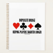 Dubbele brug die spelers slimmer langer houden planner (Voorkant)