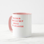 dubbele brug mok (Voorkant links)