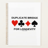 Dubbele brug voor de vier Kaart van de lange leven Planner (Voorkant)