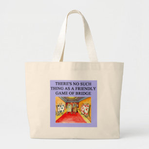 dubbele brugspeler grote tote bag
