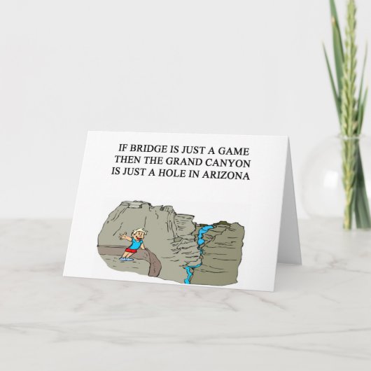 dubbele brugspeler kaart (Voorkant)