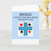 dubbele brugspeler kaart (Gele Bloem)