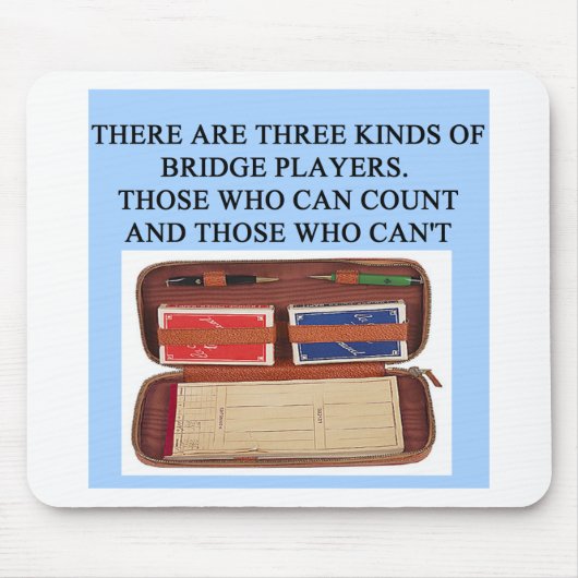 dubbele brugspeler muismat (Voorkant)
