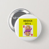 dubbele brugspeler ronde button 5,7 cm (Voorkant /achterkant)