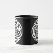 Dubbele Celtische rotatiecirkel Mok (Midden)