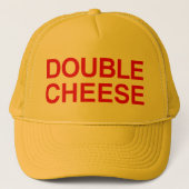Dubbele Cheese Trucker Hat Trucker Pet (Voorkant)