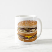 Dubbele cheeseburger mok (Voorkant rechts)