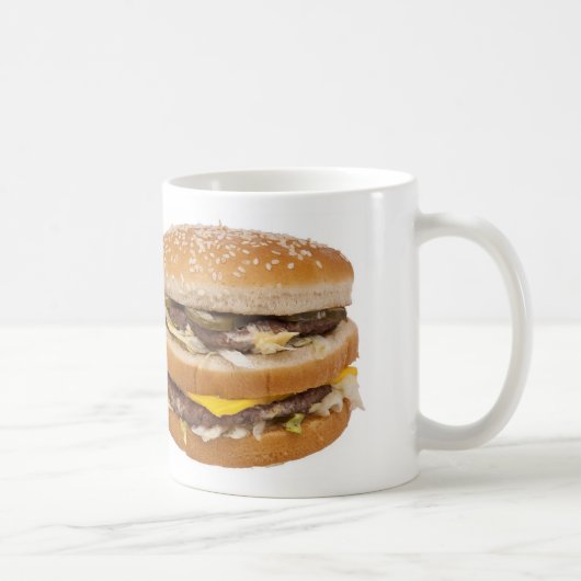Dubbele cheeseburger mok (Rechts)