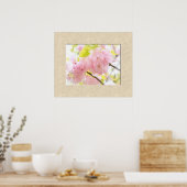Dubbele Cherry Blossom: Benitemari Poster (Keuken)