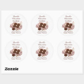 Dubbele Chocolade Koekje Cadeau Label (Vel)