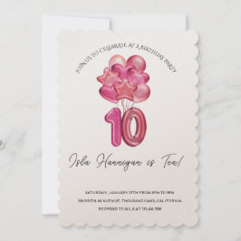 Dubbele cijfers Verjaardag Bash Kaart