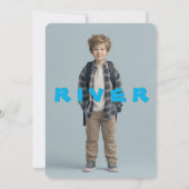 Dubbele cijfers viering Bash Kaart (Achterkant)