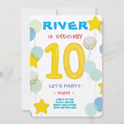 Dubbele cijfers viering Bash Kaart (Voorkant)