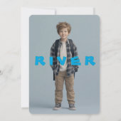 Dubbele cijfers viering feest kaart (Achterkant)