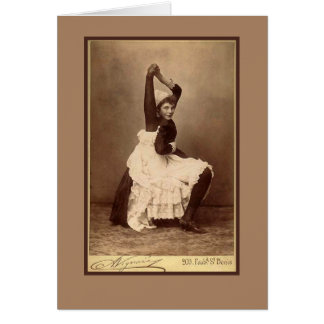 Dubbele Circus Performer op kaarten