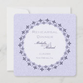 Dubbele cirkel van Fleur de Lis Kaart (Voorkant)