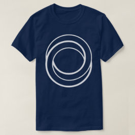 dubbele cirkels t-shirt
