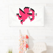 Dubbele Cupido Valentijnsdag 3x5 Vinyl Spandoek (Insitu)