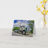 Dubbele D Peterbilt 379 de Kaart van de Nota (Gele Bloem)