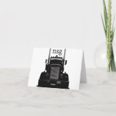 Dubbele D Peterbilt 379 de Kaart van de Nota (Achterkant)