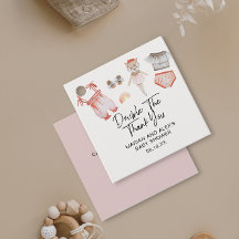 Dubbele dank voor Twin Girls Clothes Favor