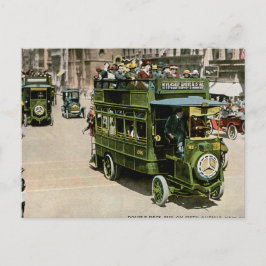Dubbele Decker Bus op 5th Avenue Briefkaart