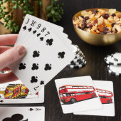 Dubbele Decker Bus Pokerkaarten (Insitu)