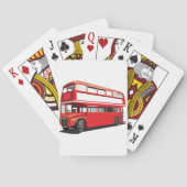 Dubbele Decker Bus Pokerkaarten (Achterkant)