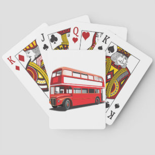 Dubbele Decker Bus Pokerkaarten