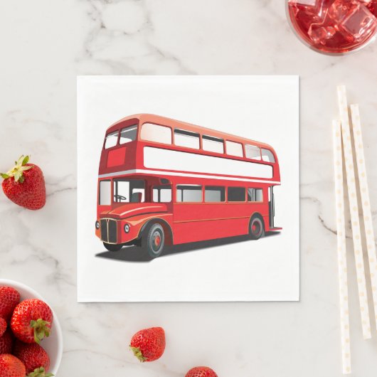 Dubbele Decker Bus Servet (Insitu)
