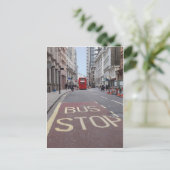 Dubbele deckerbus in Londen Briefkaart (Staand voorkant)