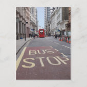 Dubbele deckerbus in Londen Briefkaart (Voorkant)