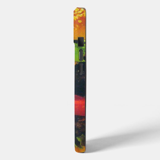 Dubbele Deluxe Hamburger met kaas Case-Mate iPhone Case (Achterkant / Links)