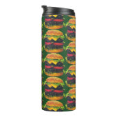 Dubbele Deluxe Hamburger met Kaas Patroon Thermosbeker (Geroteerd rechts)