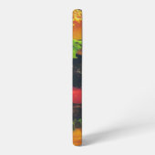 Dubbele Deluxe Hamburger met kaas Samsung Galaxy Hoesje (Linkerkant)