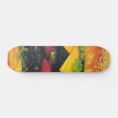 Dubbele Deluxe Hamburger met kaas Skateboard (Horizontaal)